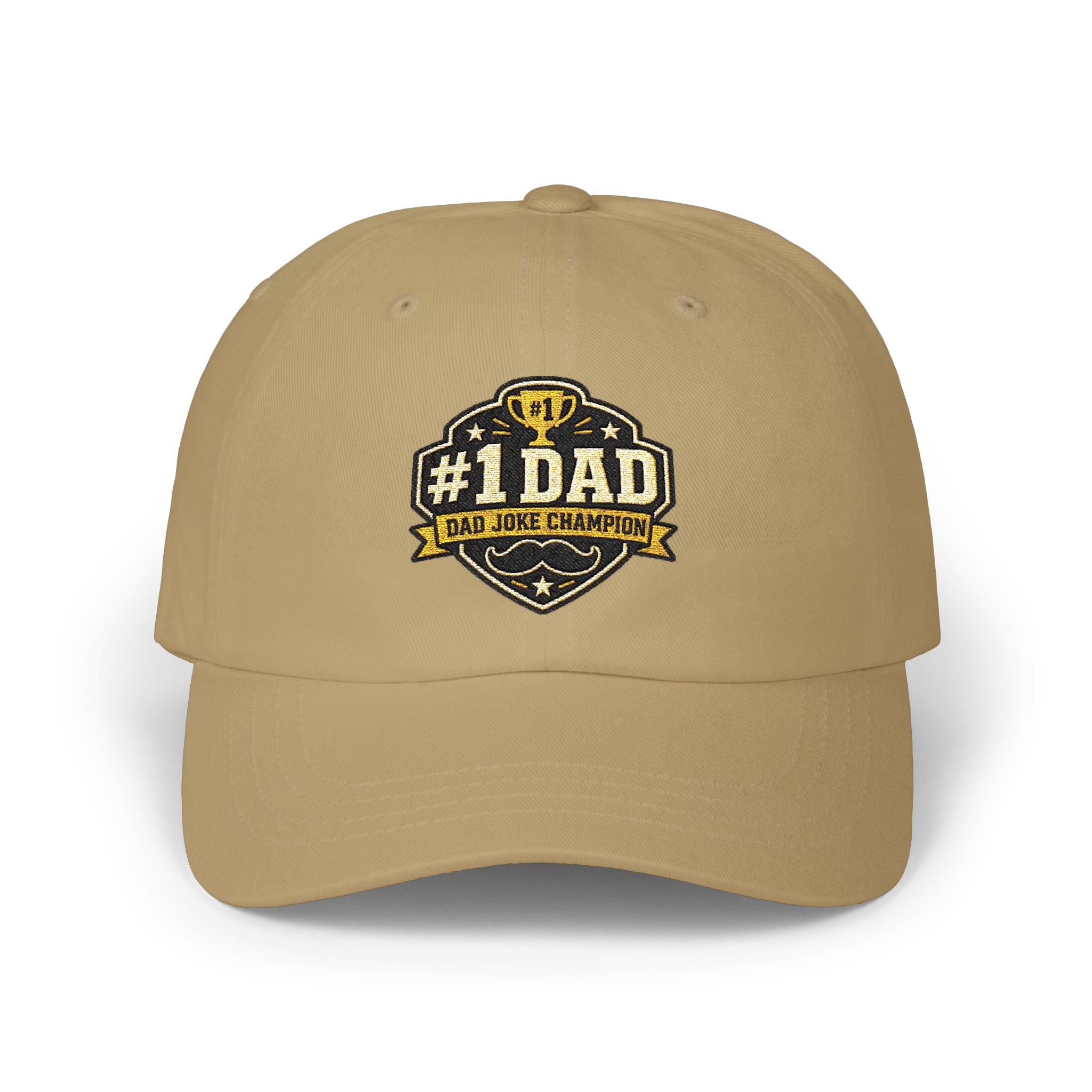 #1 Dad Cap – Classic Embroidered Father's Day Baseball Hat
